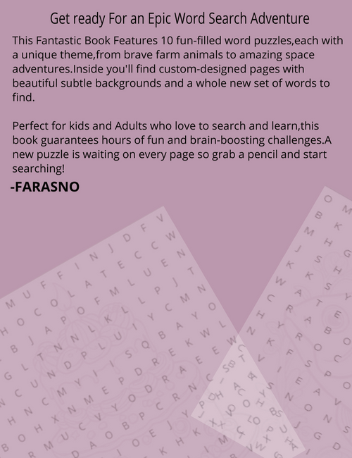 Farasno's Word Search Adventures